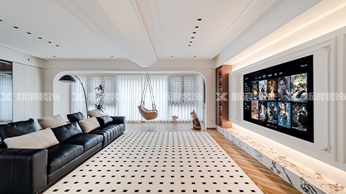 205m²輕法家 神仙配色設(shè)計(jì)，鄰居追著問(wèn)|長(zhǎng)沙全屋整裝